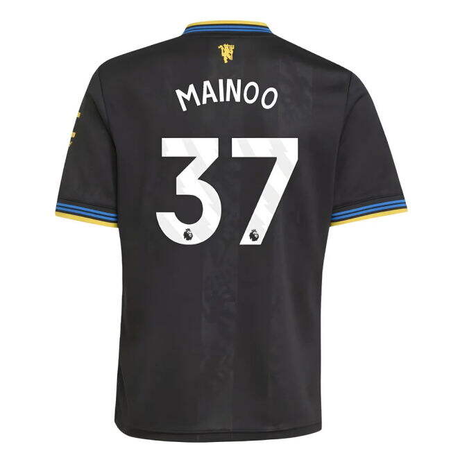 2025-2026 Man Utd Third Shirt (Kids) (Mainoo 37)