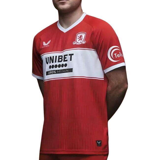 Middlesbrough Exclusive Home Jersey 2025-2026