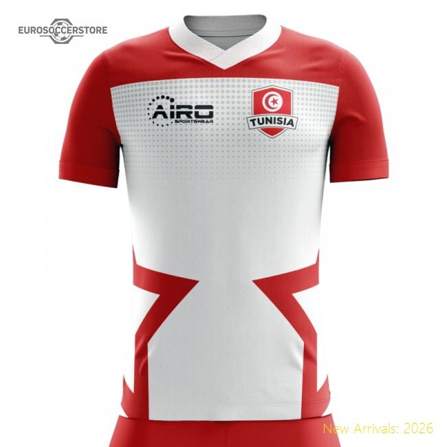 Tunisia Concept 20252026 Home Jersey  Authentic Modern