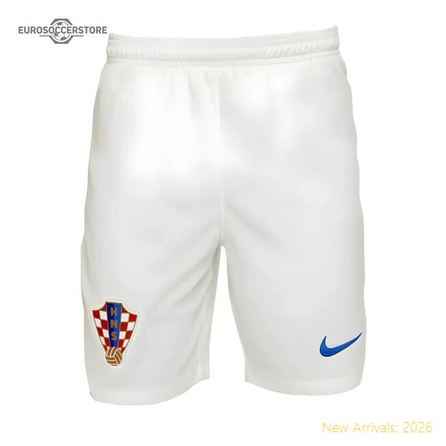 Premium Croatia 2022-2023 Home Shorts - Temperature-control