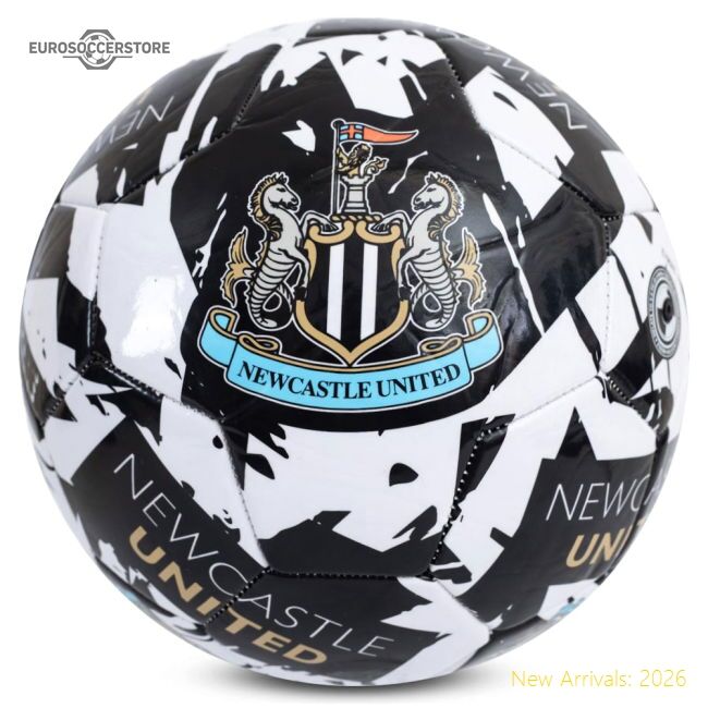 Authentic Newcastle United Fc Graffiti Football - Premium Quality