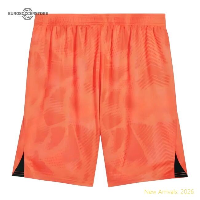 Official 2024-2025 Man City Home Goalkeeper Shorts (neon Sun)