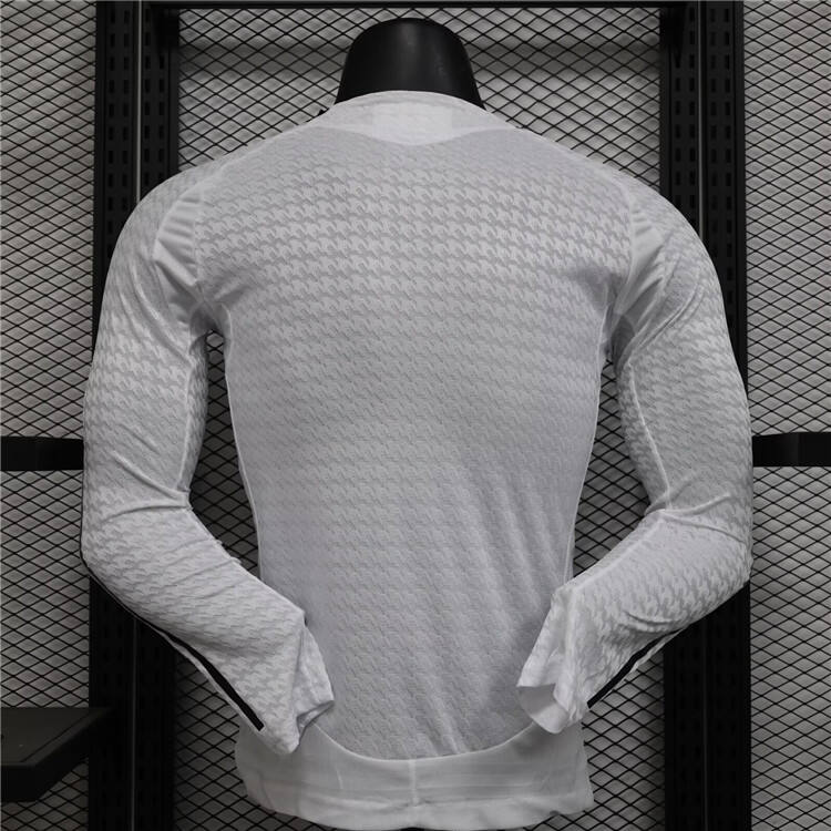 Durable Authentic Real Madrid 2425 Home Long Sleeve Match Shirt