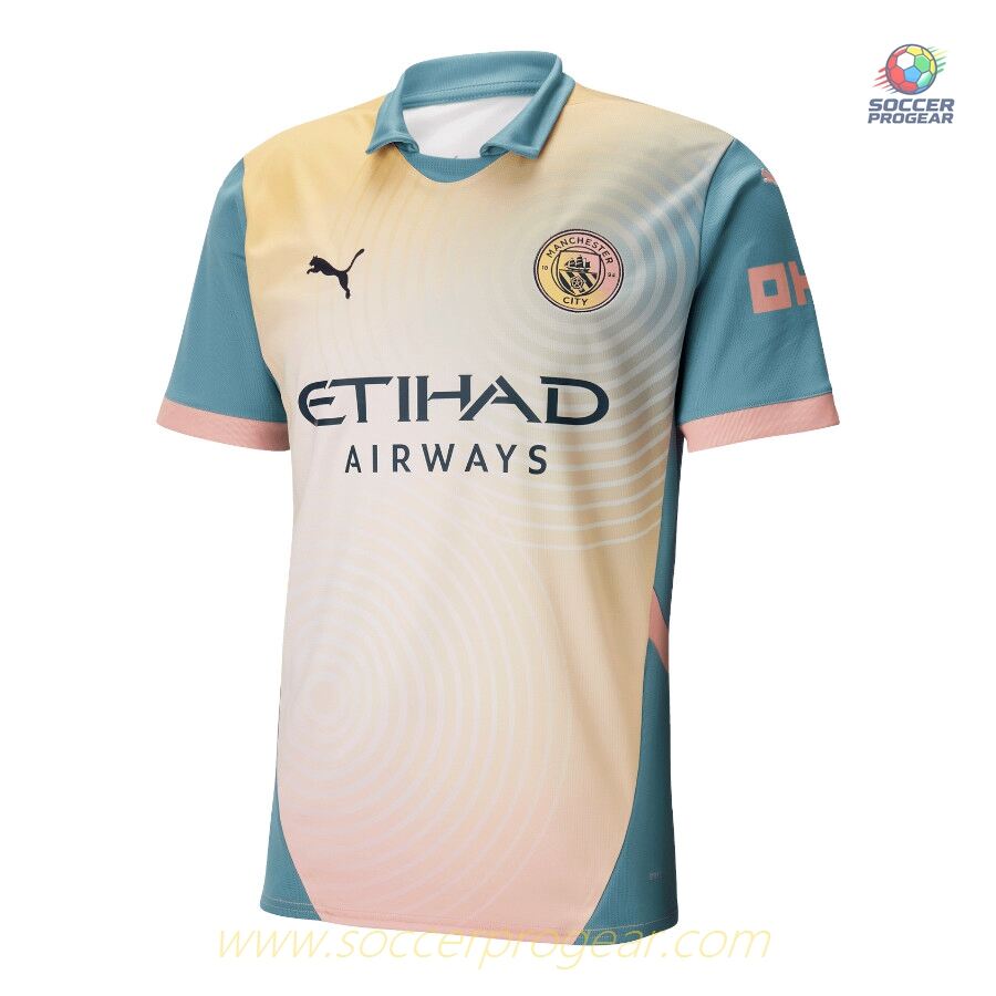 Manchester City Fourth 2024-25 Edition Youth Kit Football Jersey