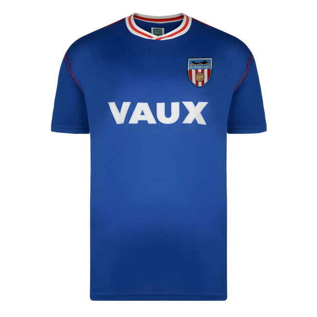 Score Draw Sunderland 1990 Away Football Shirt