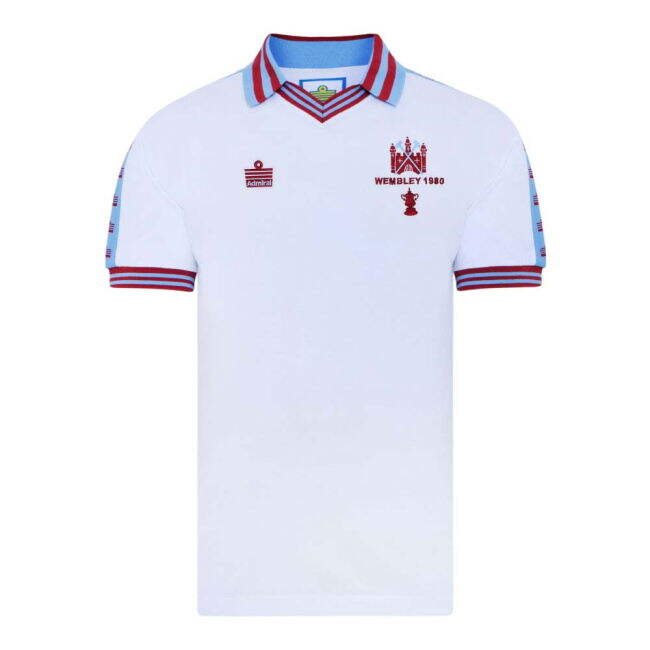 West Ham United 1980 FA Cup Final Admiral Shirt (BROOKING 8)