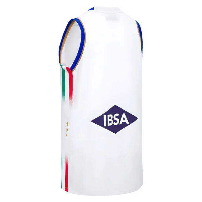Minimalist 2025-2026 Italy FIP Basketball Home Jersey (White) As A Gift