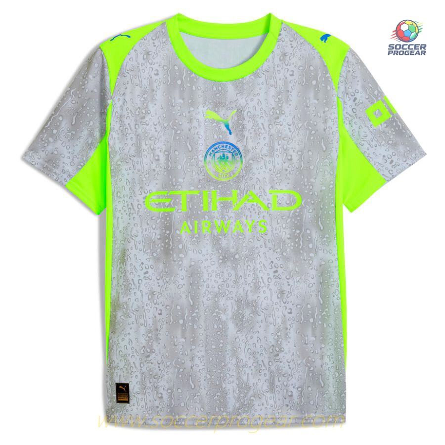 Manchester City Third Child Kit Shirt 2025-26 Edition