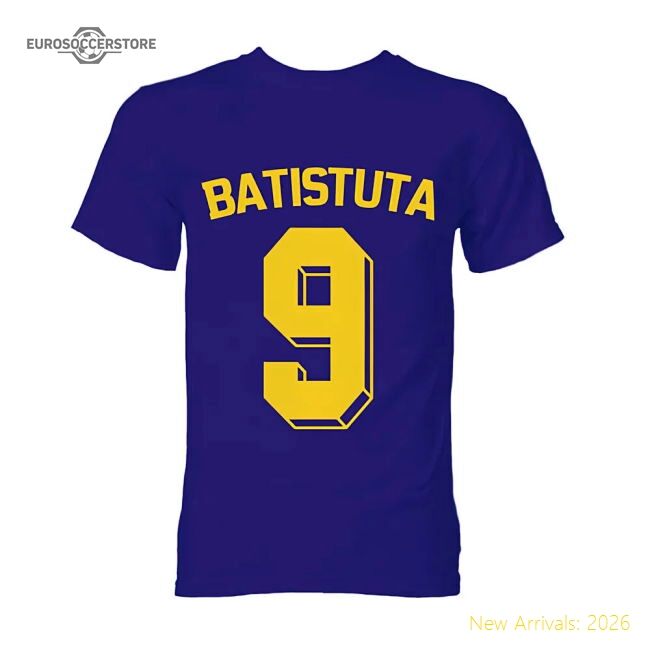 Exceptional Gabriel Batistuta Fiorentina Fc Hero Casual Tee (purple)