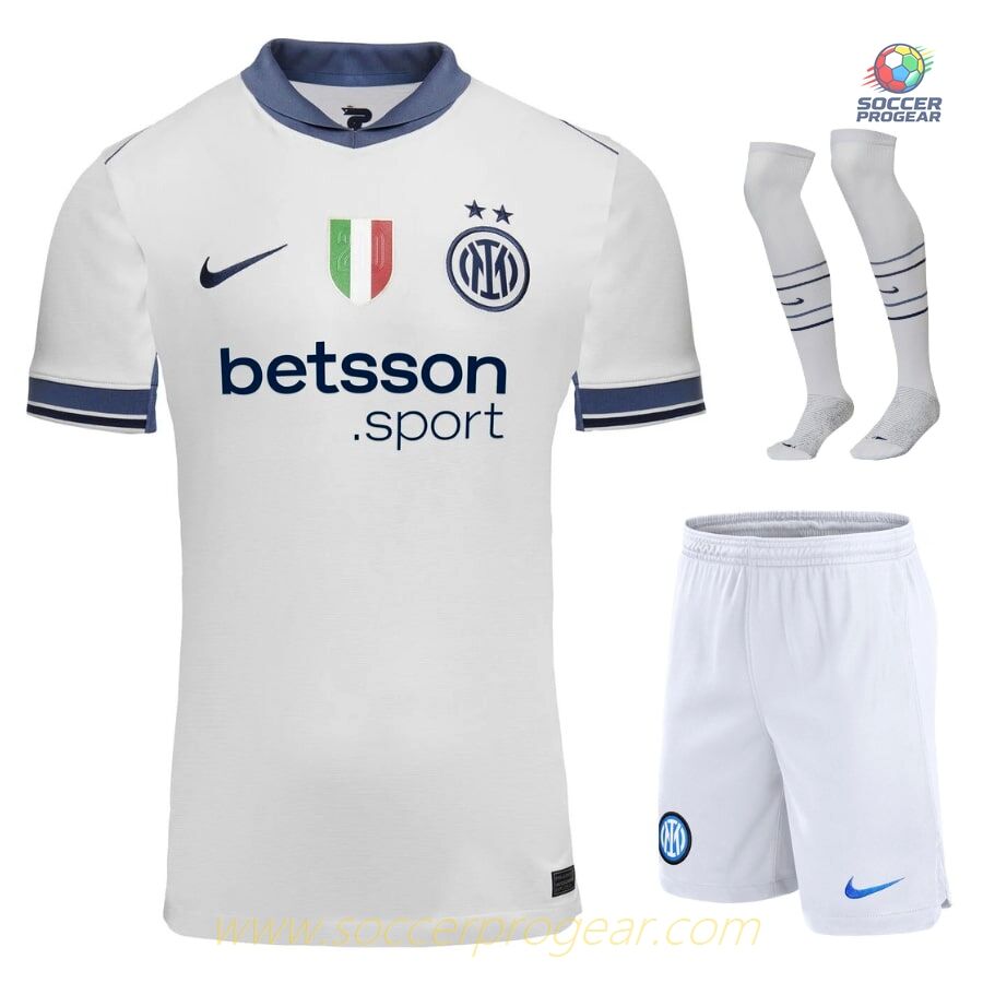Inter Milan Youthren's Football Kit Away Football Soccer Football Shirt 2024-25 Edition