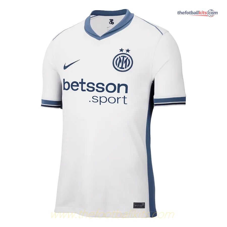 Match Quality Inter Milan Away Soccer Kit 2024-25 Edition