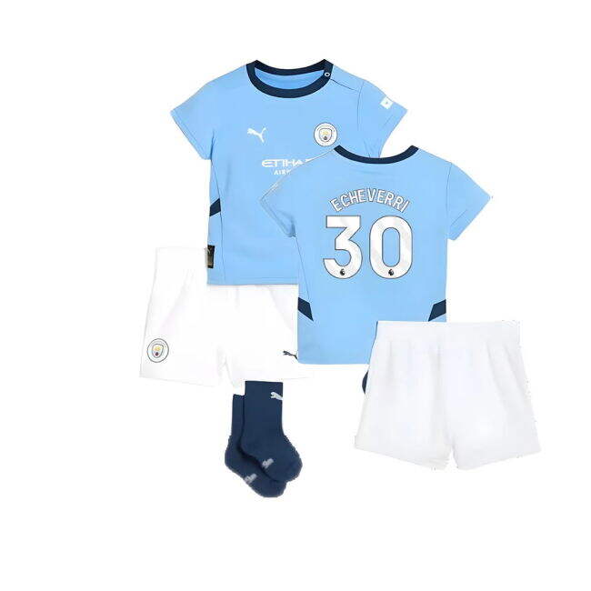 Man City Soccer Jerseys 2024-2025 Home Jersey - Baby #11