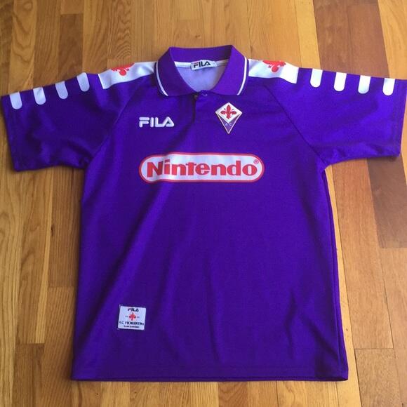 199899 Fiorentina Home Retro Shirt - Official Replica 3924