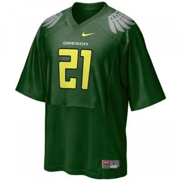 Men NCAA Team #21 Green Men Elite Jersey - Game-changer