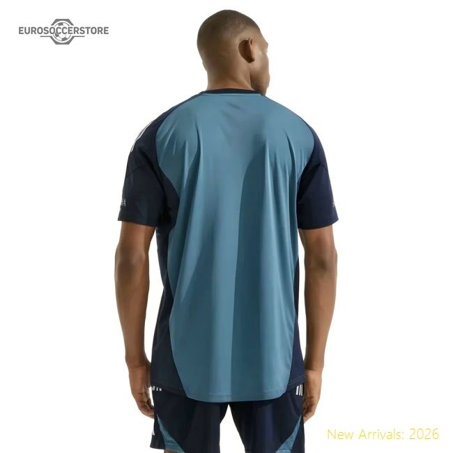 Official 2025-2026 Arsenal Shirt (training Blue)) - Authentic Soccer