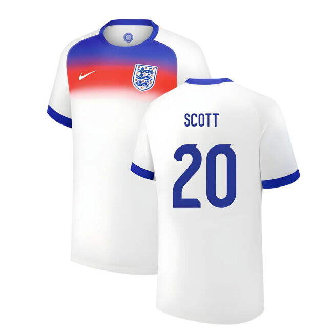 Professional Style England Pro Appearance Home Player Jersey (Womens)