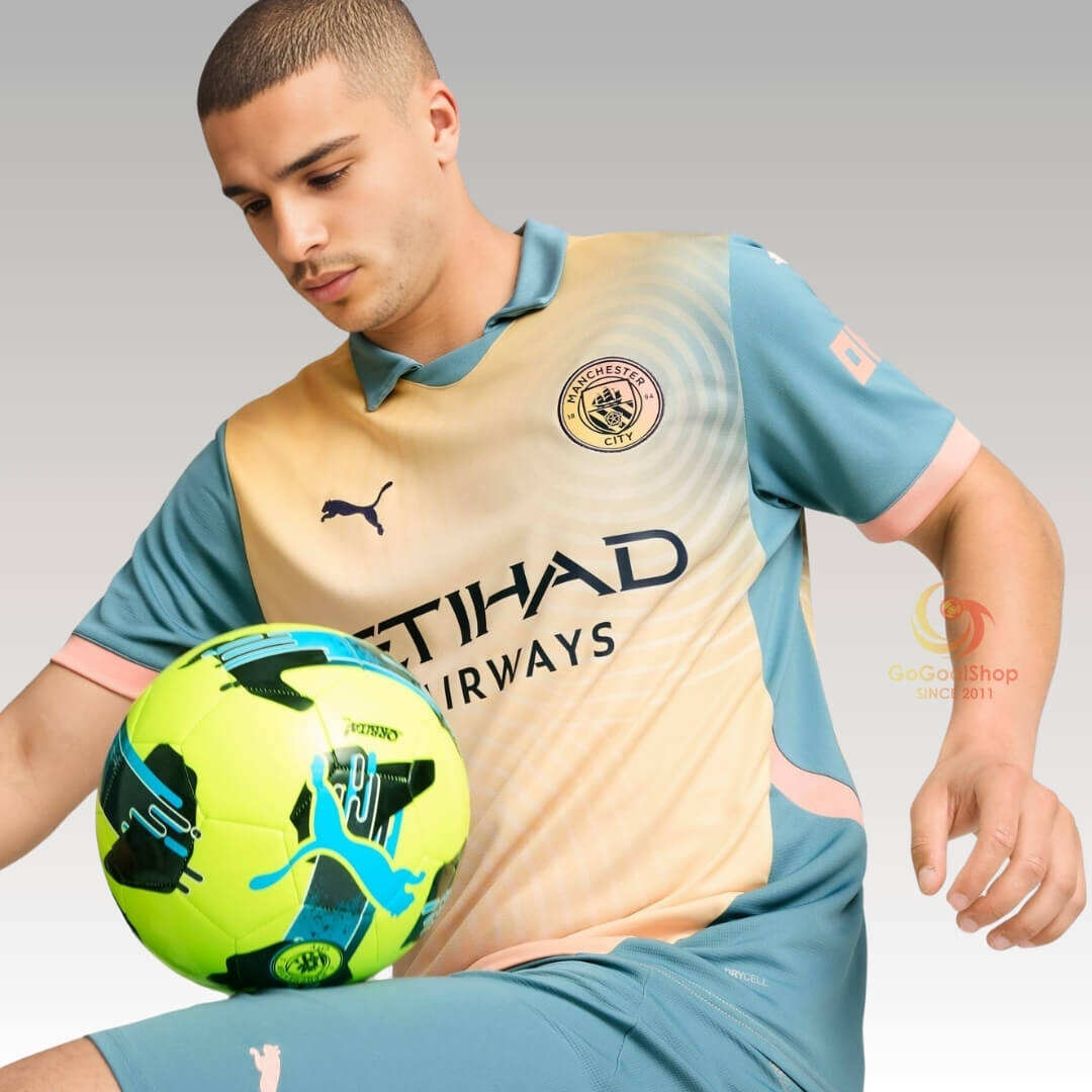 Manchester City Fourth Away Soccer Jersey - Definitely City