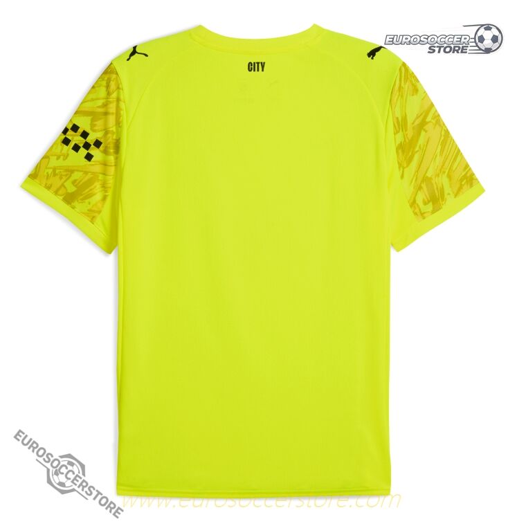 Manchester City Goalkeeper's Yellow Jersey for the 25-26 Season
