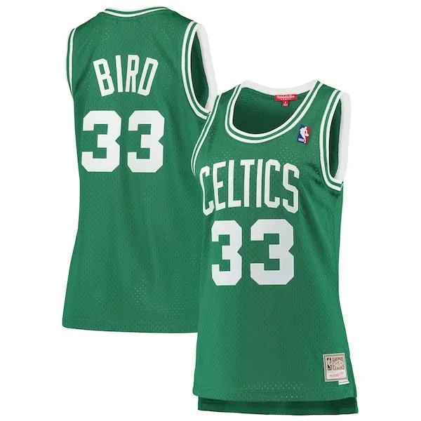Larry Bird BOS Swingman Jersey - modern exclusive - Green training