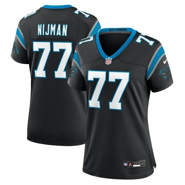 None Yosh Nijman Game Jersey - Black | NFL Player Jersey | NFL Footbal