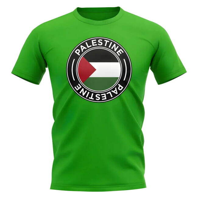 Palestine Football Badge T-Shirt (Green)