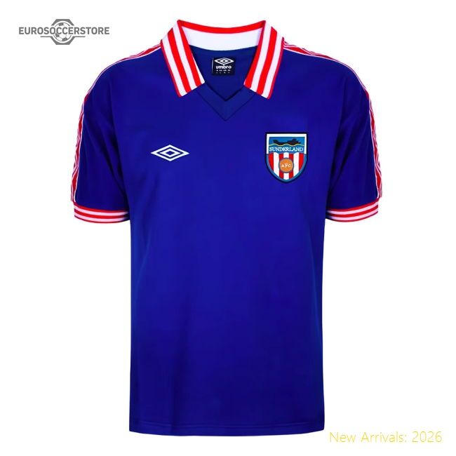 Sunderland 1978 Away Umbro Retro Football Shirt (your Name)
