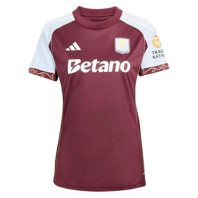 Aston Villa 2025-2026 Home Jersey - Womens