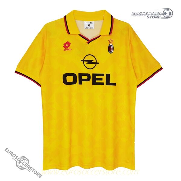 AC Milan's 1995 - 1996 Season Third Retro Football Jersey