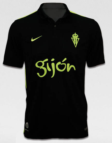 Sporting Gijon Away 201617 Soccer Jersey shirt - Official Replica