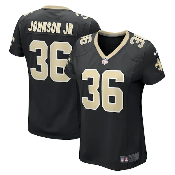 New Orleans Saints Game NFL Jersey - Black | Elite Football Apparel