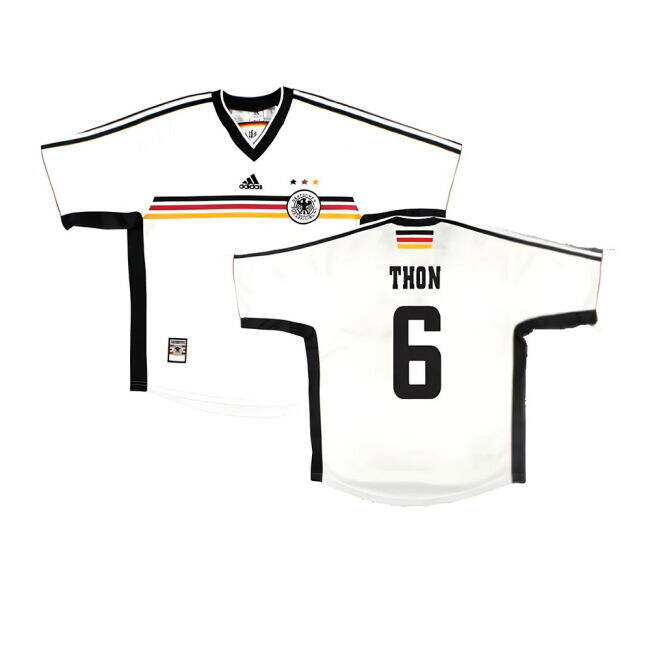 Thon 6 Professional Style Germany Home Player Jersey 1998-1999