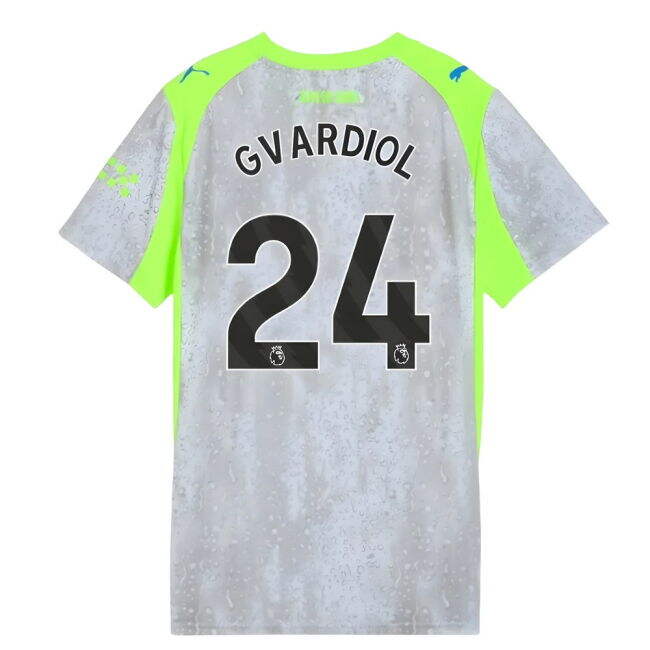 2025-2026 Man City Third Shirt (Womens) (Gvardiol 24)