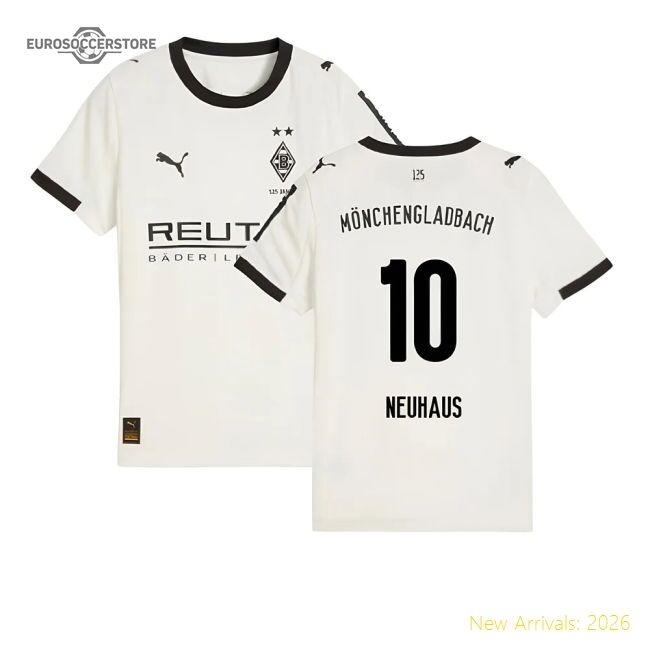 Exceptional 2025-2026 Borussia Mgb Home Shirt (kids) (neuhaus 10)