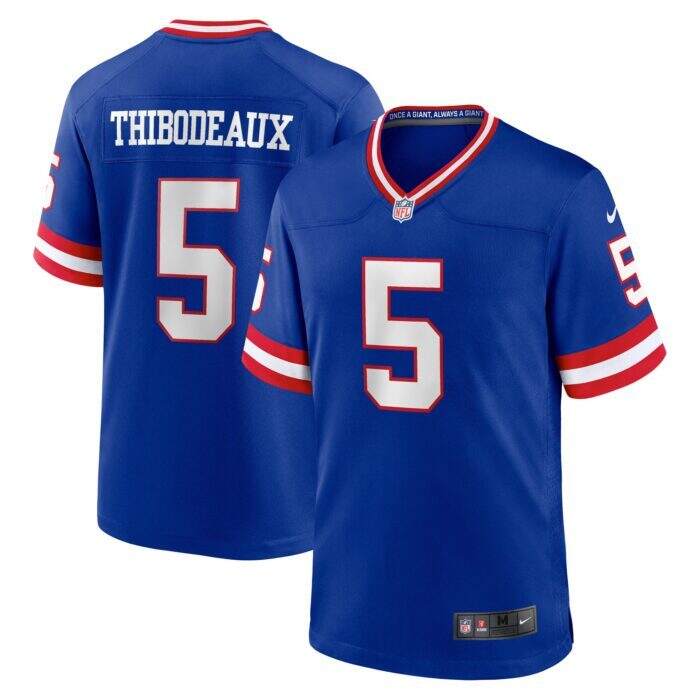 Men's New York Giants Kayvon Thibodeaux Nike Royal Classic...