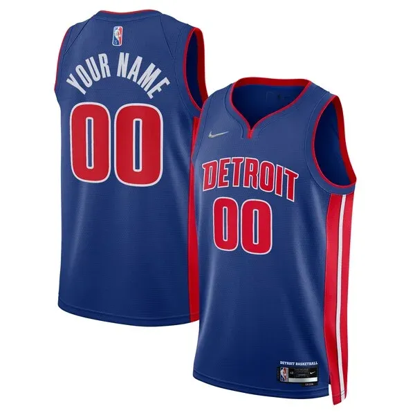 Detroit Pistons DET Swingman Jersey - authentic NBA - Blue training