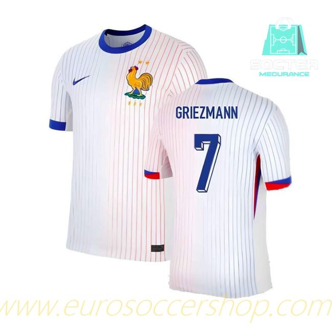 2024-2025 Season French National Team Away Shirt (Griezmann 7)