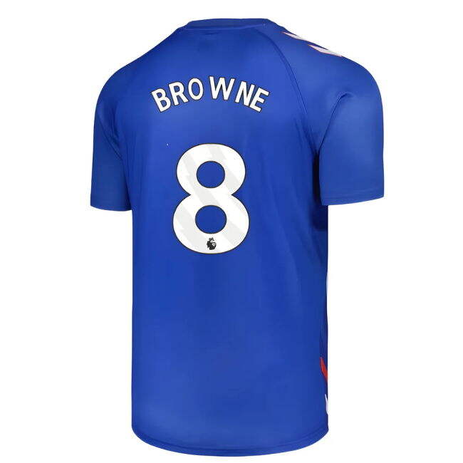 2025-2026 Sunderland Away Pre-Match Jersey (Blue) (Browne 8)