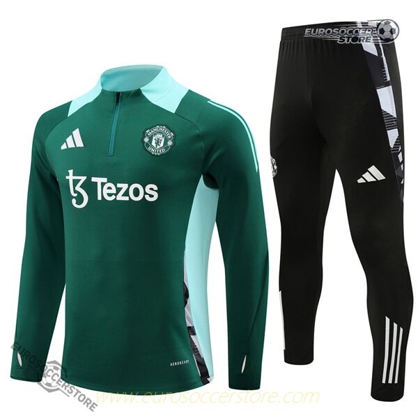 Manchester United Green Training Outfit for the 24-25 Season