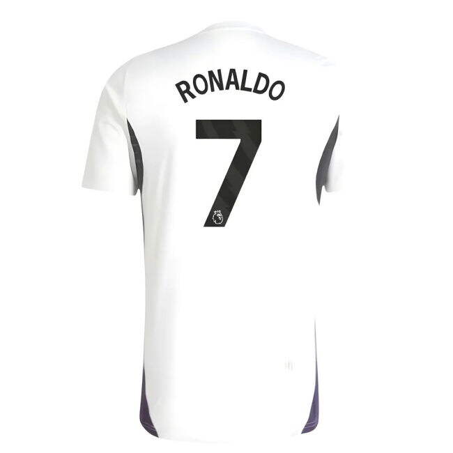Ronaldo 7 Match Worn Style Man Utd Pro Appearance Training Pro Shirt