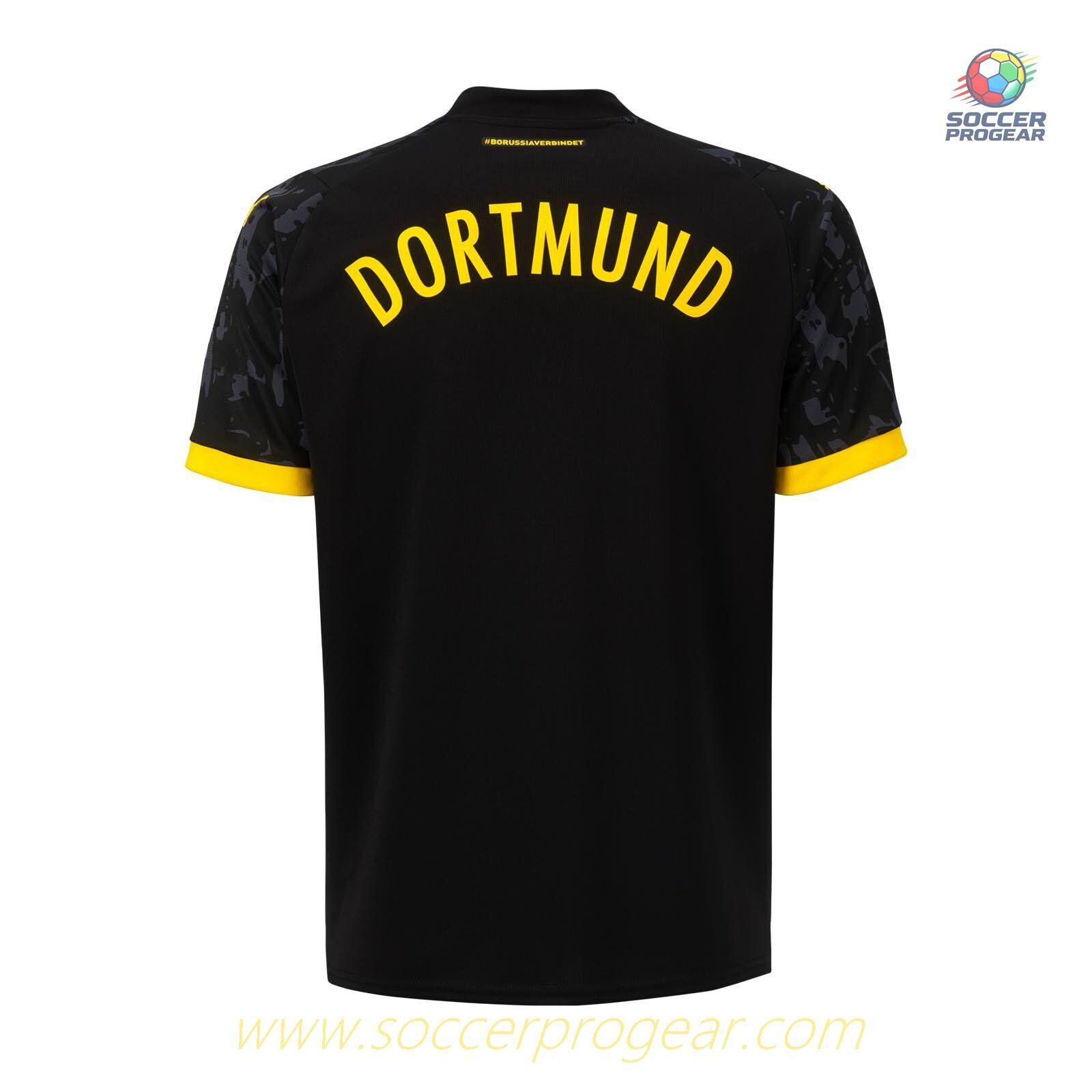 BVB Dortmund Away Match Soccer Jersey 2023 2024