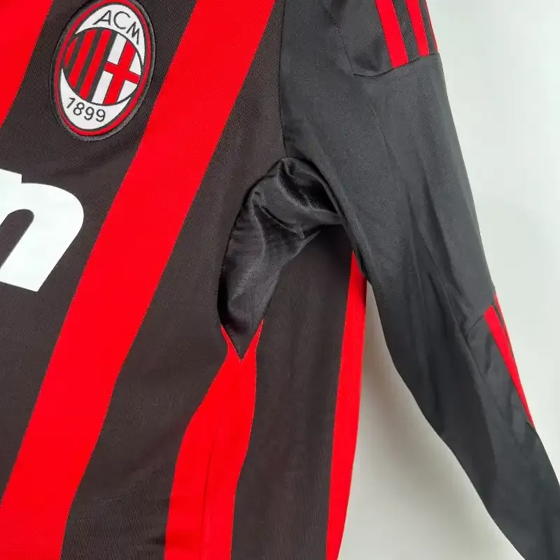 2008-2009 AC Milan Long Sleeve Jersey retro kit