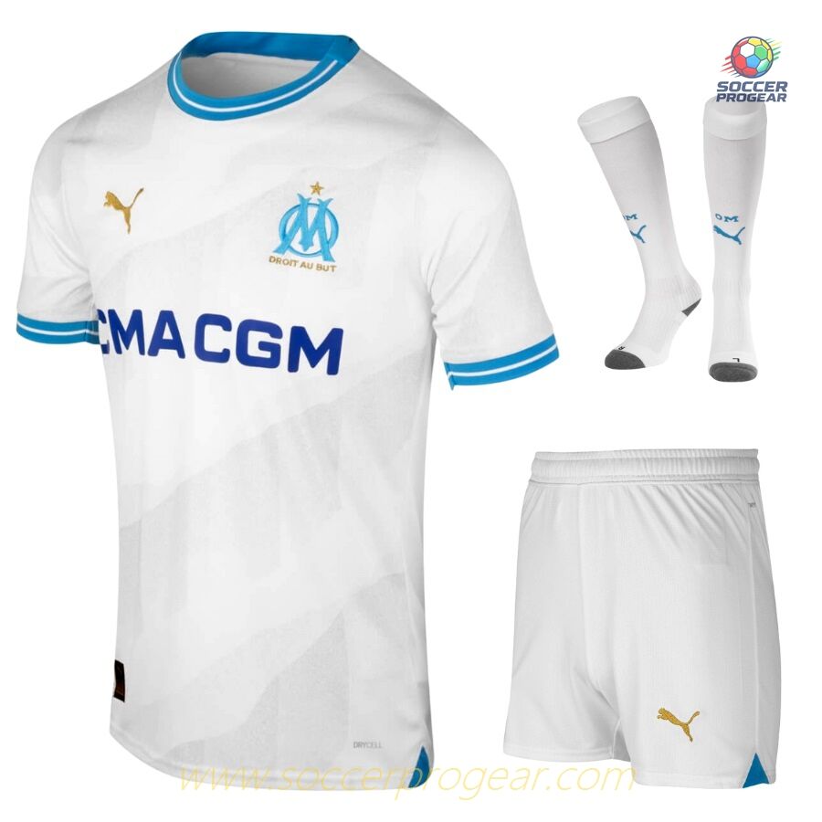 OM Official 2023 2024 HOME KIDS KIT JERSEY