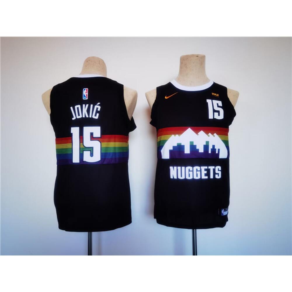 Limited Edition Jersey Denver Nuggets Nikola Jokic15 - Black