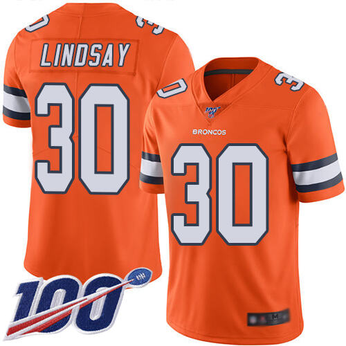 NFL None #None Orange None Limited Jersey high-quality