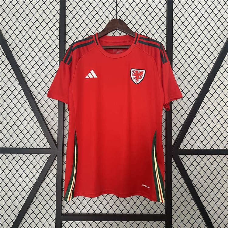 UEFA Euro 2024 Wales Football Shirt Home Soccer Jersey - Official