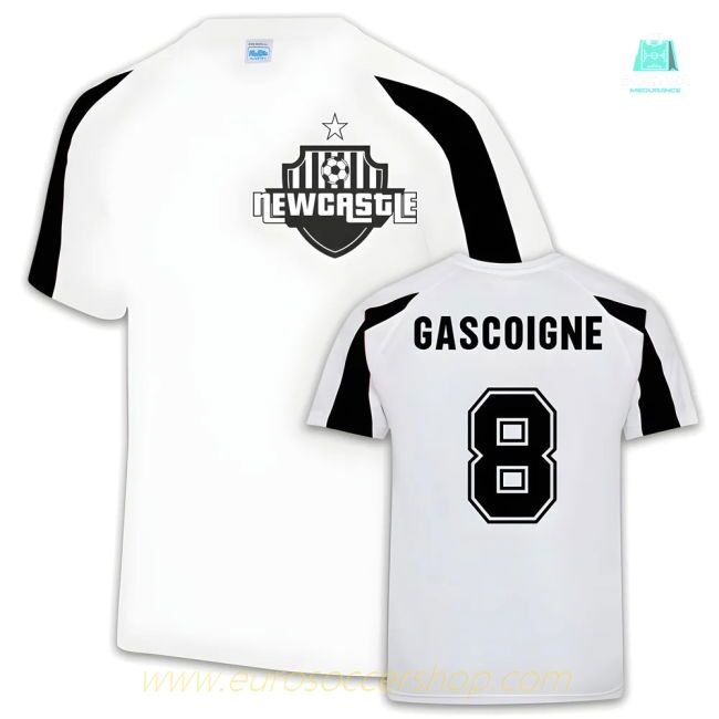Newcastle Sports Training Jersey (Paul Gascoigne 8)