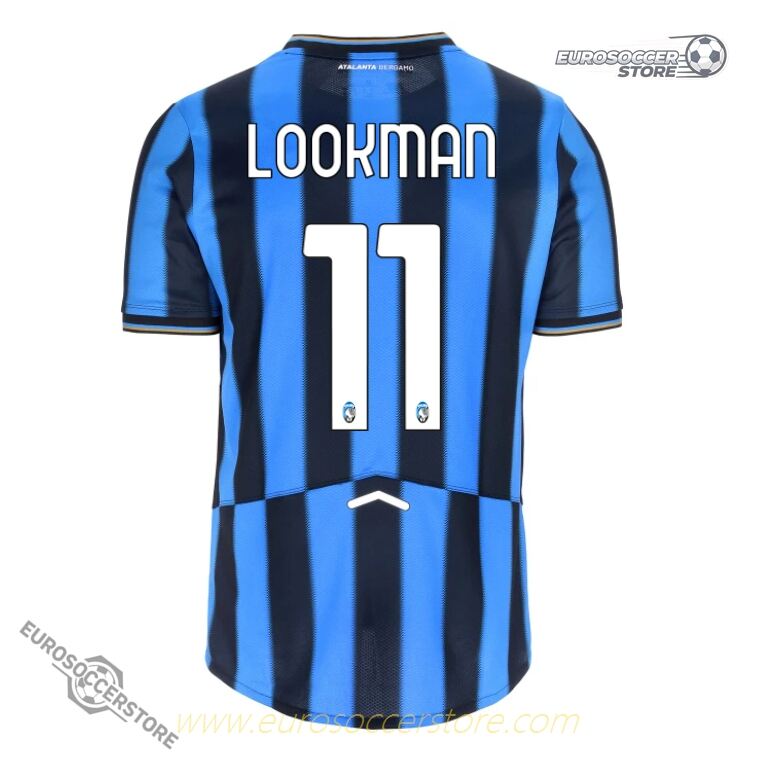 Atalanta's 25-26 Home Jersey Featuring LOOKMAN #11