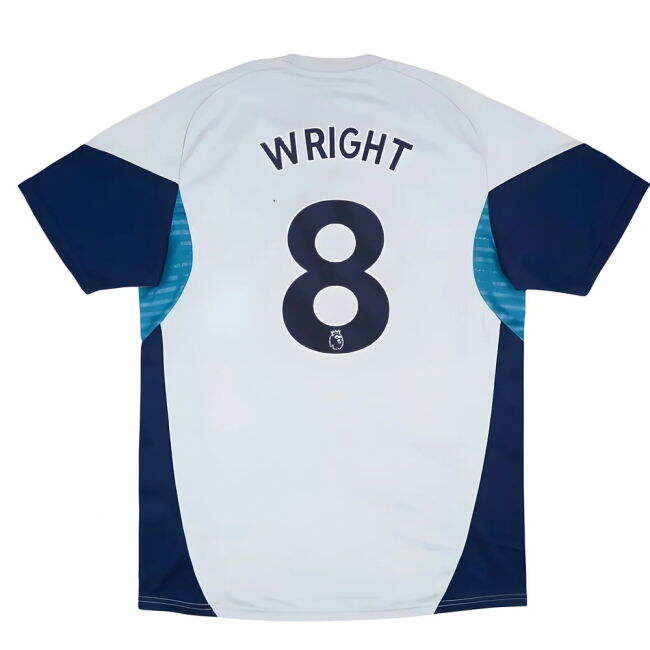 soccer jersey 2025-2026 Arsenal Training Shirt (Grey Two) (Wright 8)