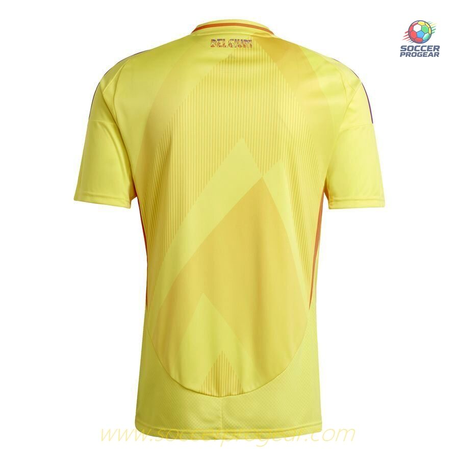 Belgium Euro 2025 Edition Men's Away Soccer Shirt