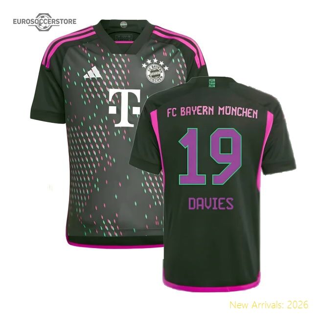 Elite 2023-2024 Bayern Munich Road Jersey (kids) (davies 19)